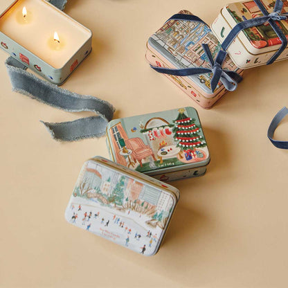 Christmas Tin Candle | Persimmon & Chestnut