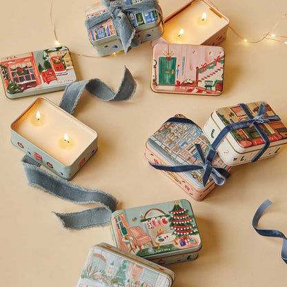 Christmas Tin Candle | Persimmon & Chestnut