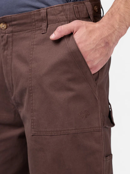 Pantalon Elepants Carpintero Gabardina Chocolate