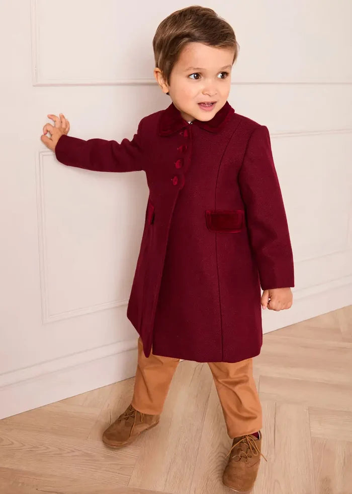 Plain Chino Trousers in Camel (18mths-5yrs) TROUSERS from Pepa London