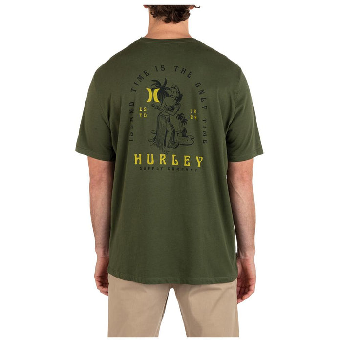 Polera Everyday Island Time Charoal Fern