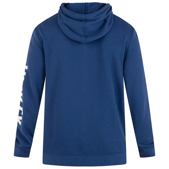 Poleron Full Zipper Icon Blue Void