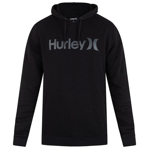 Poleron Hoodie One And Only Solid Fleece Black