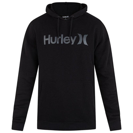 Poleron Hoodie One And Only Solid Fleece Black