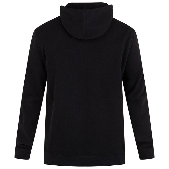 Poleron Hoodie One And Only Solid Fleece Black
