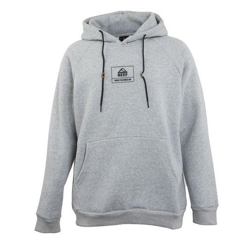 Poleron Men Grey Hoodie Hand Blue