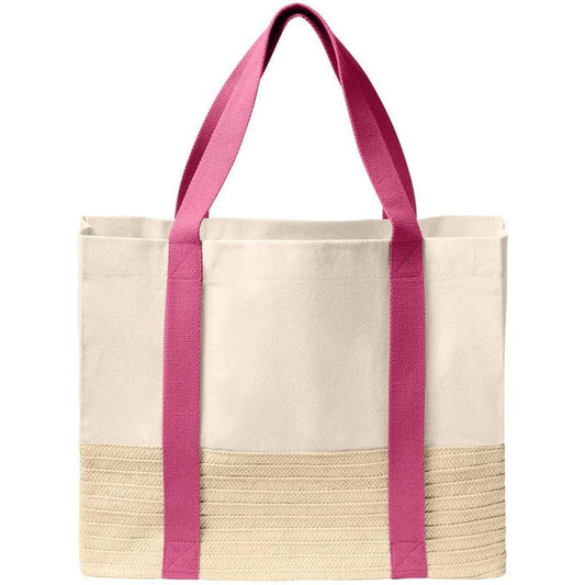 Port Authority Straw Market Tote