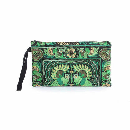 Prani Embroidered Hmong Wristlet - Thailand
