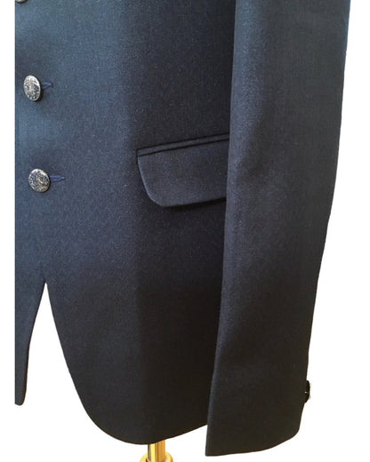 PREMIUM Slim Fit Mens Navy Blue BandhGala / Prince / Chinese Collar Jacket - Fantastic Fit - CS2406 TC 0524