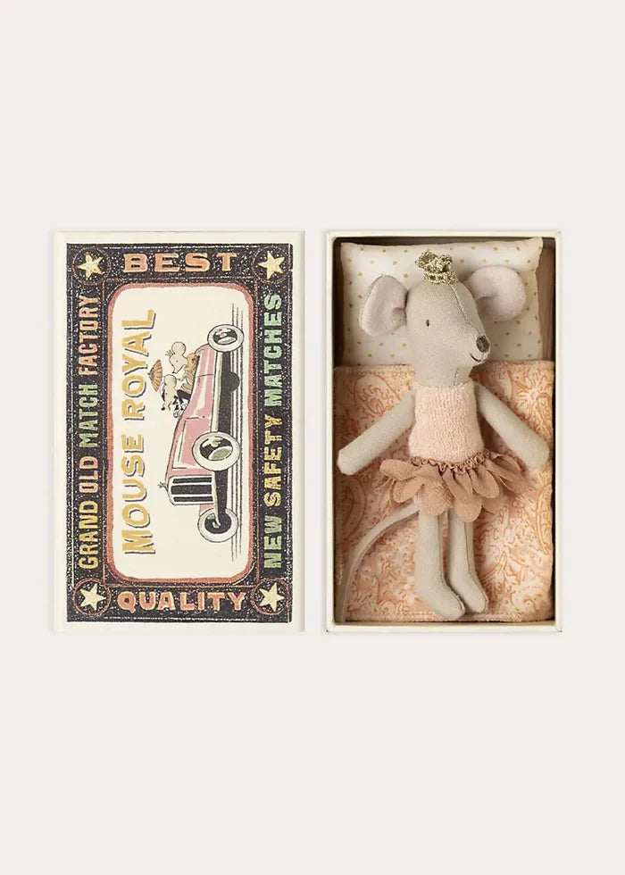 Princess Mouse in Matchbox in Pink from Pepa London