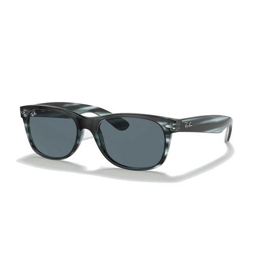 RAYBAN - NEW WAYFARER | Striped Havana Blue w/ Blue
