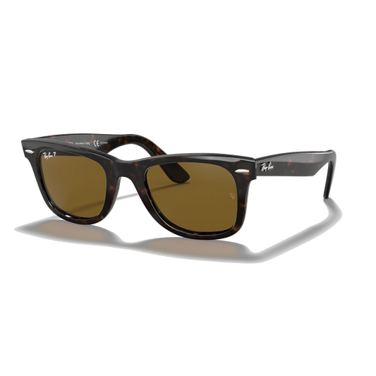 RAYBAN - CLASSIC WAYFARER | Tortoise w/ Brown Polarized