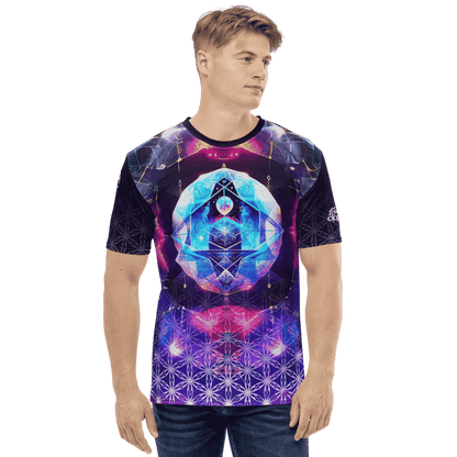 Reflective Awareness |Men’s Sacred Geometry Tee