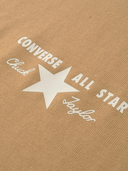 Remera Converse License Plate Naranja