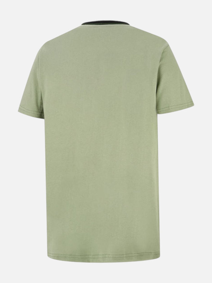 Remera Converse Retro Logo Verde