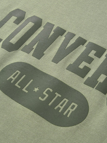 Remera Converse Retro Logo Verde