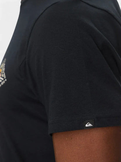 Remera Quiksilver EVO Future Islands Negro