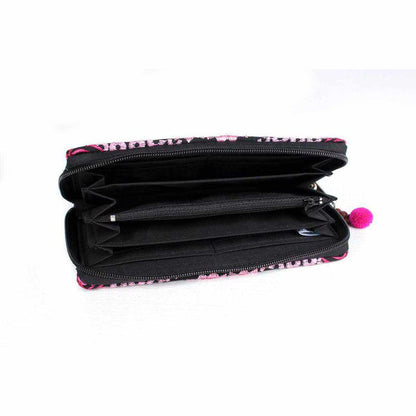 Rising Moon Embroidered Wallet - Thailand