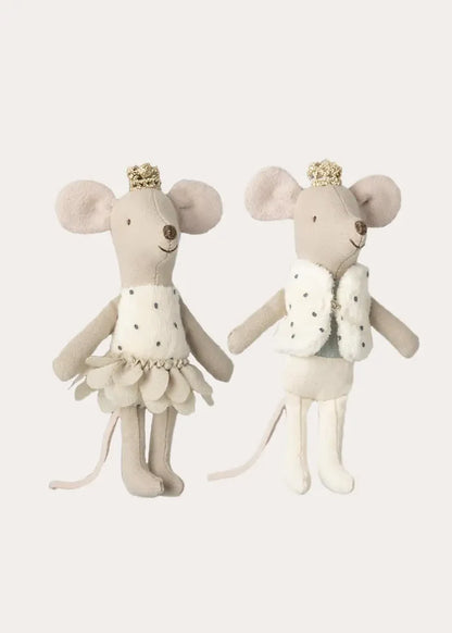 Royal Twin Mice in Matchbox in Cream TOYS from Pepa London