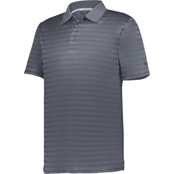 Russell Sideline Striped Polo