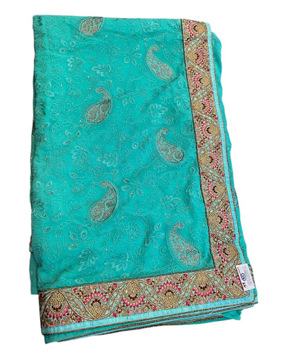 SALE - BollywoodParty - Party wear designer chiffon saree - SEP8416PC