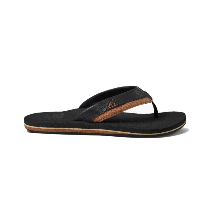 Sandalia Men Cushion Dawn Black Tan