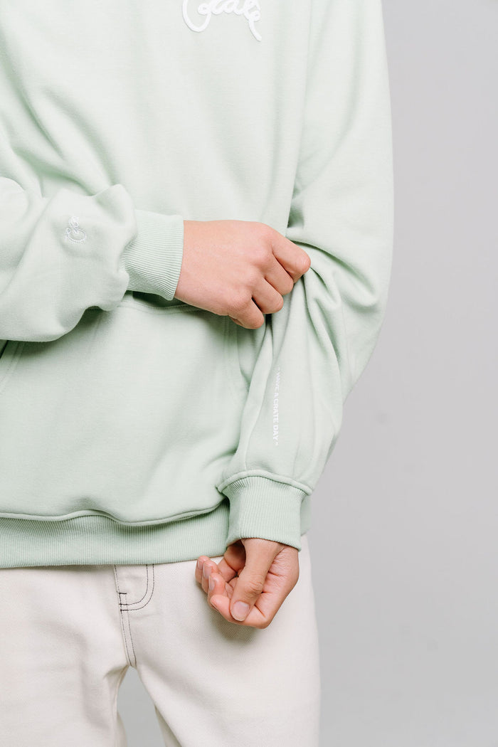 SCRIPTED SUPERFLEECE HOODIE