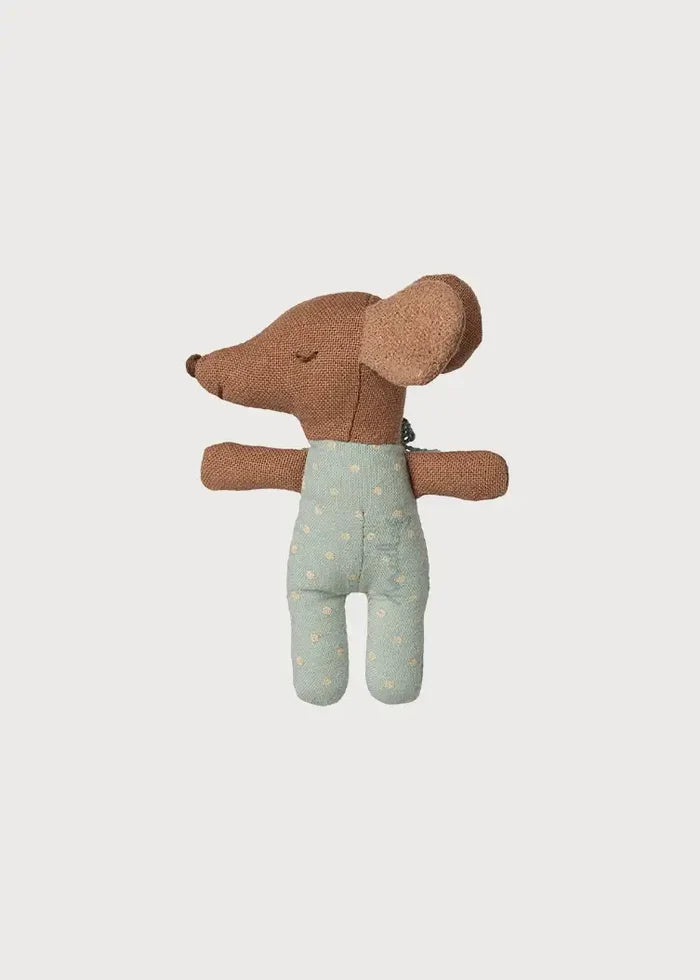 Sleepy Wakey Baby Mouse in a Matchbox in Blue TOYS from Pepa London