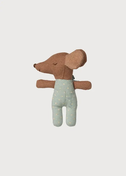 Sleepy Wakey Baby Mouse in a Matchbox in Blue TOYS from Pepa London