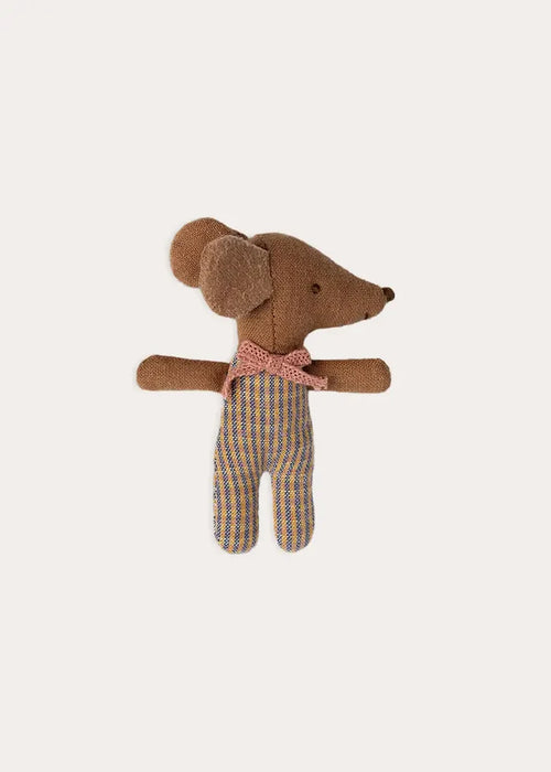 Sleepy Wakey Baby Mouse in a Matchbox in Rose TOYS from Pepa London