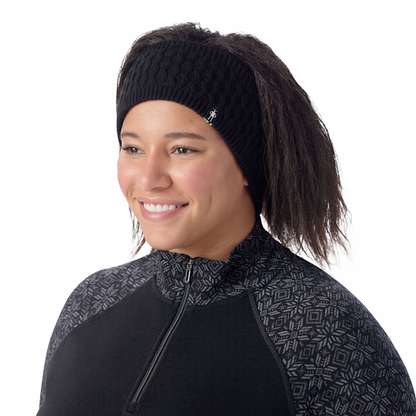 Smartwool Fleece Lined Headband Accessories Smartwool Black