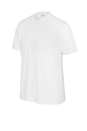 Sport Tek Posicharge® Competitor™ Tee ASF Sports & Outdoors White Youth XSmall