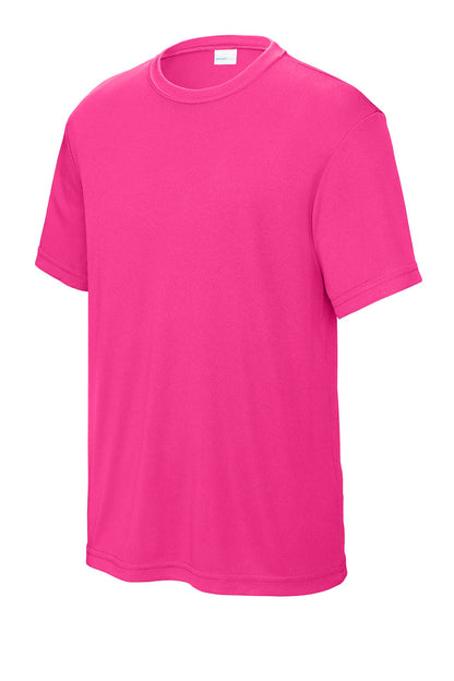 Sport Tek Posicharge® Competitor™ Tee ASF Sports & Outdoors Neon Pink Youth XSmall