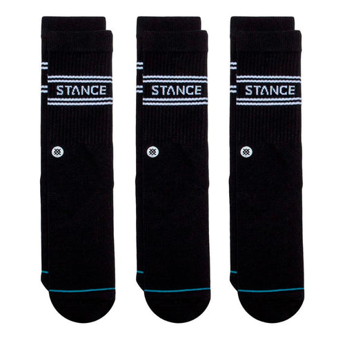 Stance Sock Men Basic Crew 3 Pack Black