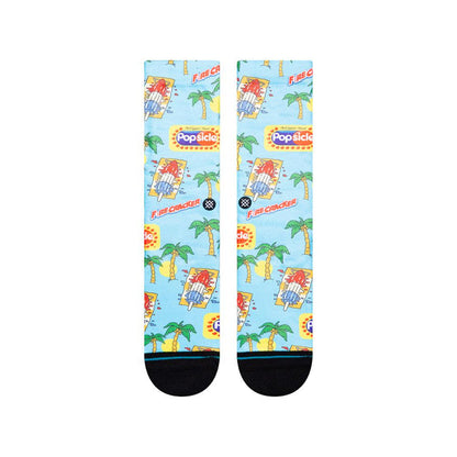 Stance Sock Men Pops Crew Light Blue