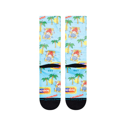 Stance Sock Men Pops Crew Light Blue