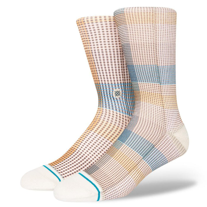 Stance Sock Men Tartan Crew Teal
