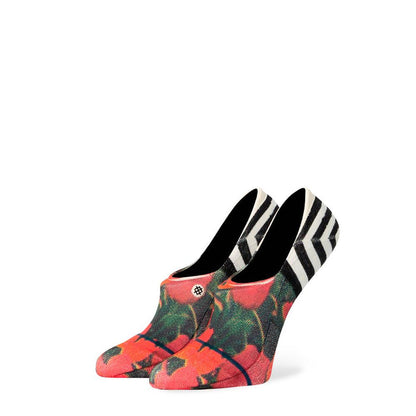 Stance Sock Women Riso Black Red