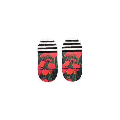 Stance Sock Women Riso Black Red