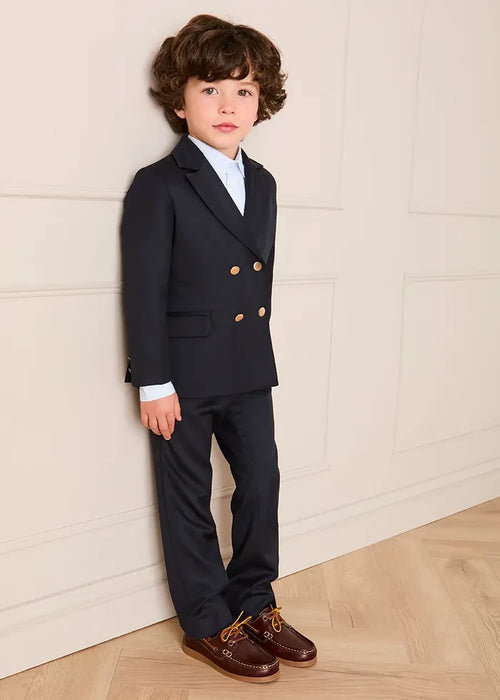 Suit Trousers in Navy (4-10yrs) TROUSERS from Pepa London