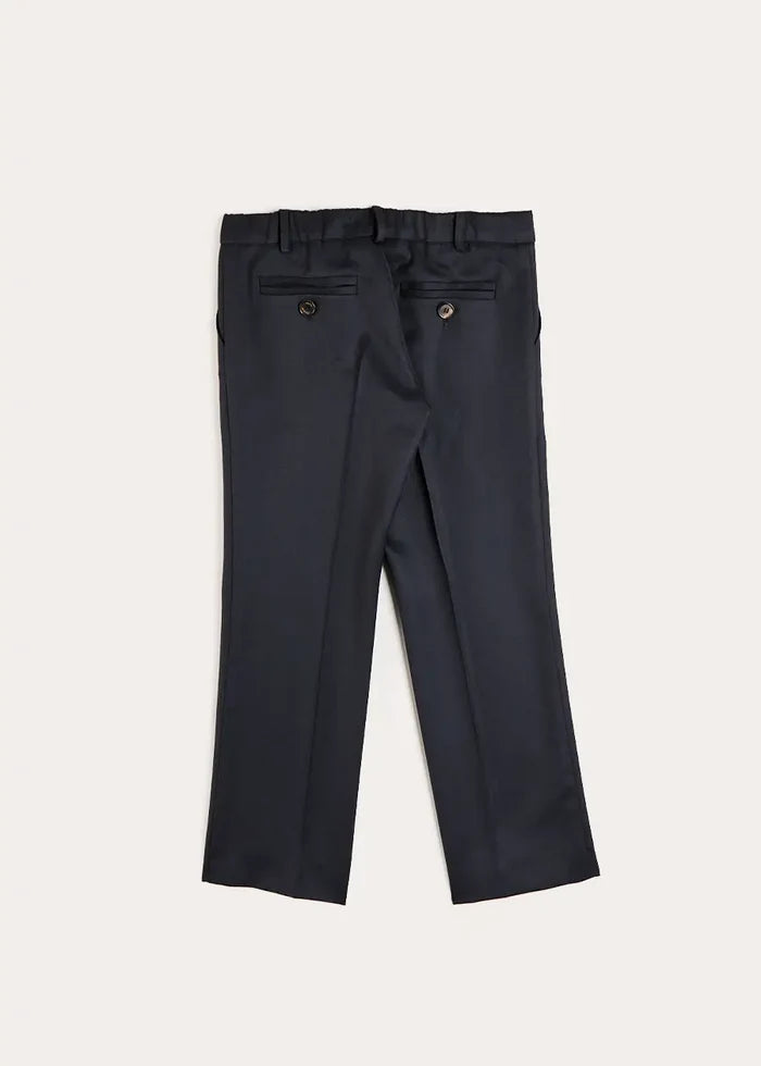 Suit Trousers in Navy (4-10yrs) TROUSERS from Pepa London