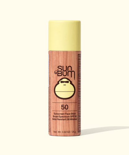 Sun Bum Paper Tube SPF 50 Sunscreen Face Stick Accessories Sun Bum