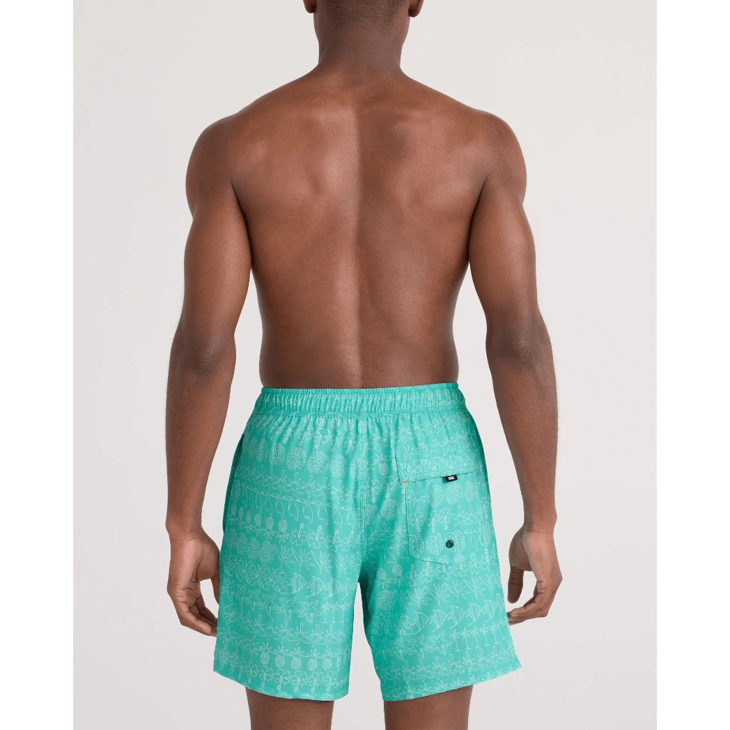 SAXX - OH BUOY 2N1 VOLLEY 7" | Island Lineup Surf Blue