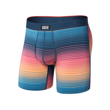 SAXX - VIBE XTRA SUPER SOFT BOXER BRIEF | Hazy Stripe Sunset