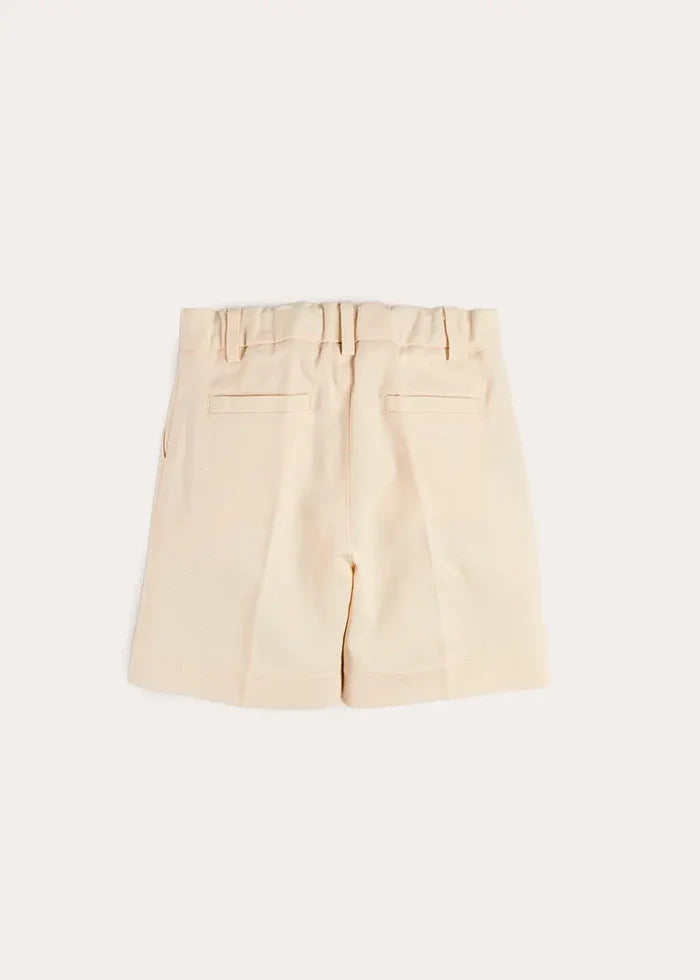 Tailored Shorts in Cream (4-8yrs) SHORTS from Pepa London