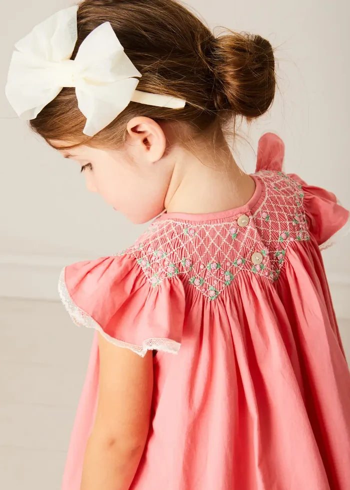 Traditional Big Bow Tulle Hairband in Ivory HAIR ACCESSORIES from Pepa London