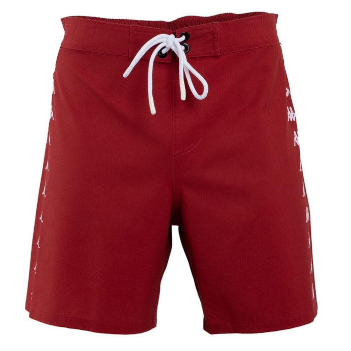 Traje de Baño Men Red Banda Red White