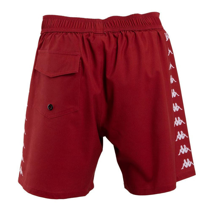Traje de Baño Men Red Banda Red White
