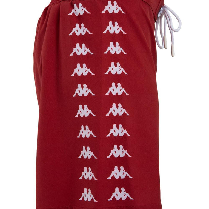 Traje de Baño Men Red Banda Red White