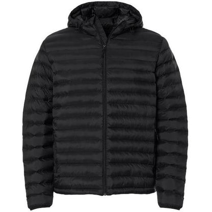 Weatherproof Lightweight Poly-filled Hooded Puffer Jacket